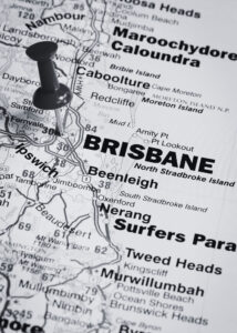 Brisbane Location Map